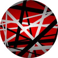 12'' Slipmat - EVH Stripes